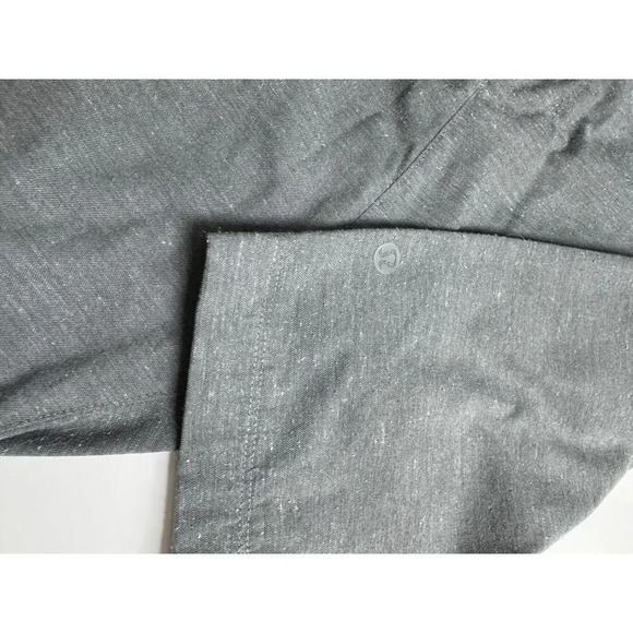 Lululuemon The Works Chino Shorts Size 32 White Nautical Navy Blue - Picture 4 of 6